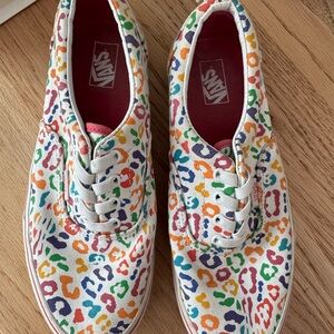 Vans kids Shoes "Era Elastic''--(Rainbow leopard)